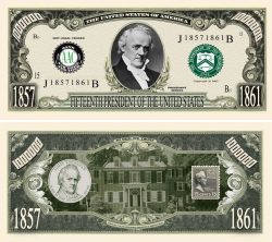 James Buchanan Million Dollar Bill