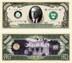 Woodrow Wilson Million Dollar Bill