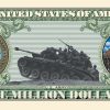 US Army Commemorative Million Dollar Bill