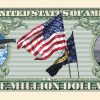 US Navy One Million Dollar Bill