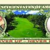 Golf One Million Dollar Bill