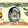 Thirteen Dollar "13" Happy Halloween Bill