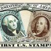 Five Cent First US Stamp Collectible Dollar Bill