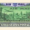 Six Cent Air Mail Postal Collectible Dollar Bill