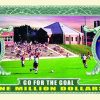 Soccer One Million Dollar Bill