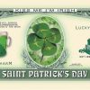 Saint Patrick Four Dollar Bill