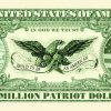 American Patriot One Million Dollar Bill