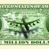 WORLD WAR II COMMEMORATIVE MILLION DOLLAR BILL