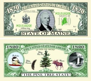 Maine State Novelty Bill