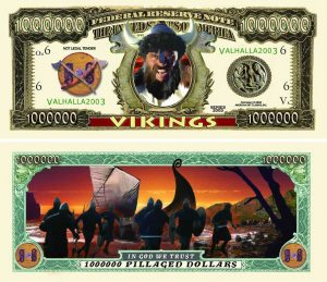 Viking Million Dollar Bill