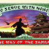 Samurai One Million Dollar Bill