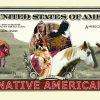 Native American Million Dollar Bill