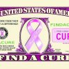 "Find A Cure" One Million Dollar Bill