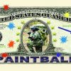 Paintball One Million Dollar Bill