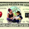 World's Greatest Teacher One Million Dollar Bill