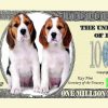 Beagle One Million Dollar Bill