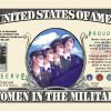 WOMEN IN THE MILITARY COMMEMORATIVE MILLION DOLLAR BILL