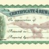 Reward Appreciation Certificate