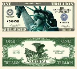 Mermaids Million Dollar Bill Fake Play Funny Money Novelty Note with FREE SLEEVE 
