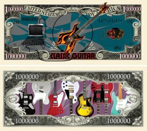 Guitar Million Dollar Bill