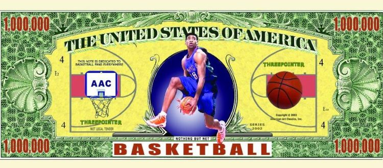 sports themed fake money